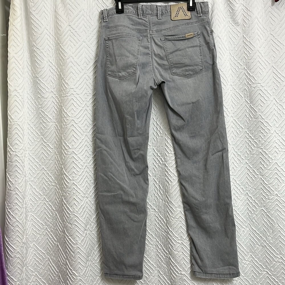 Alberto Mens Light Tencel Denim Regular Fit‎ Gray W 32 L 30 - Picture 2 of 9